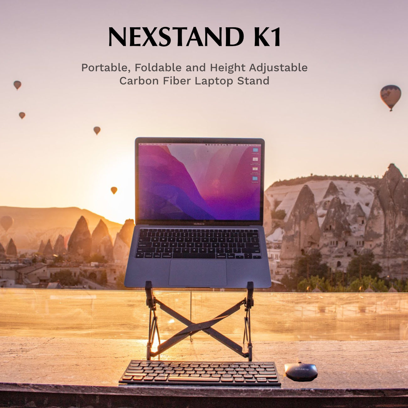 Nexstand K1 Carbonfaser-Laptopständer